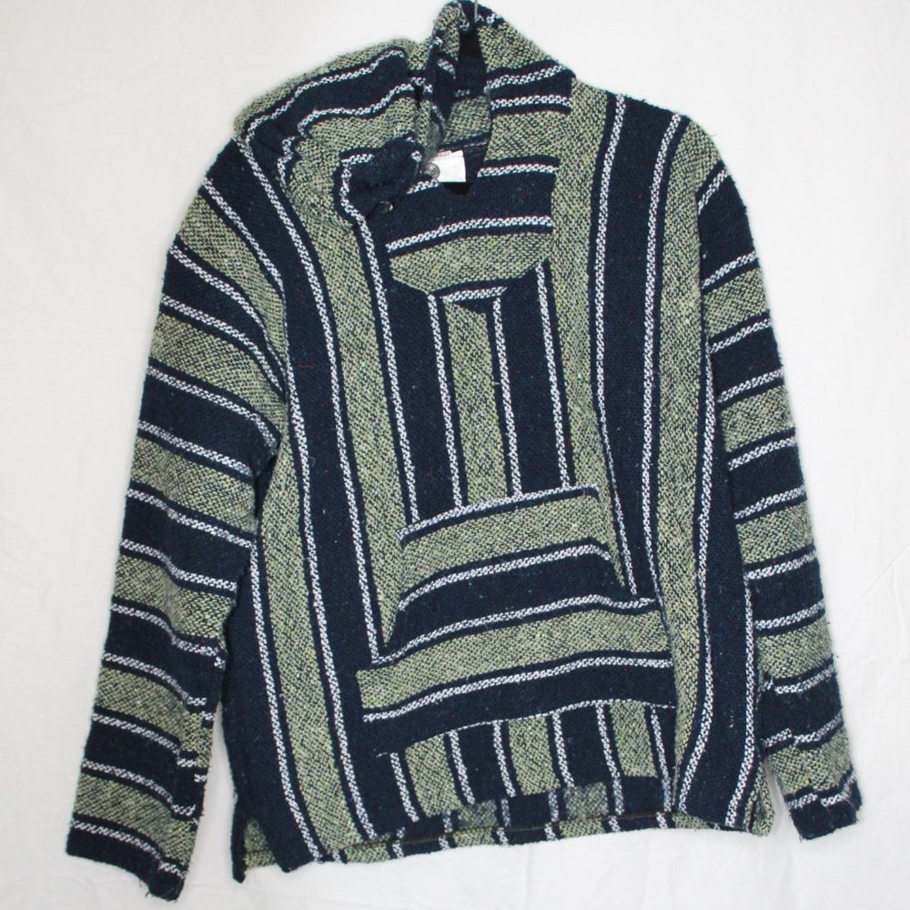 Blue/Green Baja Sweater